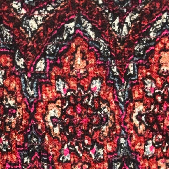 Soft Surroundings NWOT Macelo Pattern Maxi Dress Smocked mixed floral Medium - Picture 3 of 8